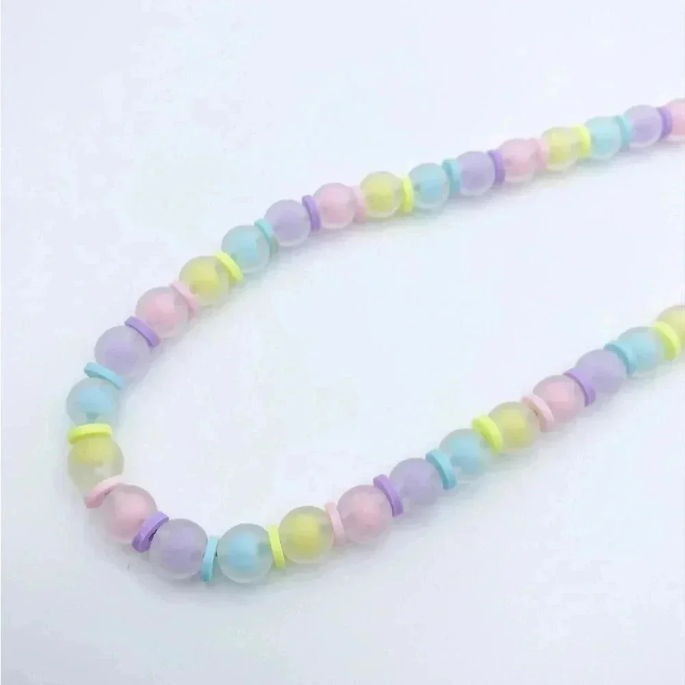 COLORFUL Beaded Jewelry Set |Gift for girls | Dainty Necklace| girls jewelry